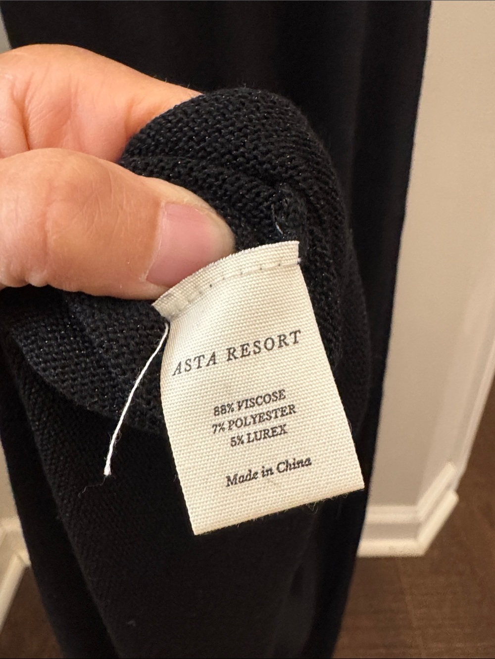 ASTA Resort Elise Maxi Dress Sheer Black New - Picture 10 of 11